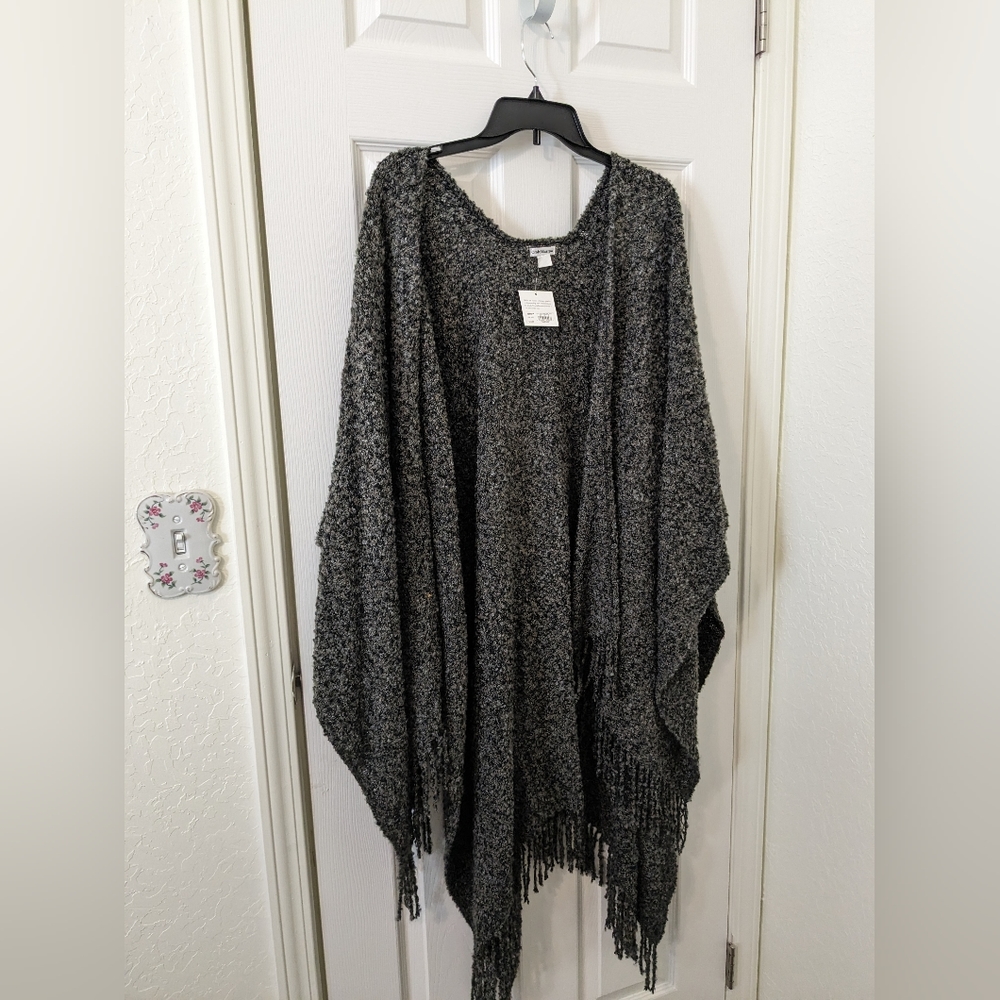 NWT Open Shawl Large/
